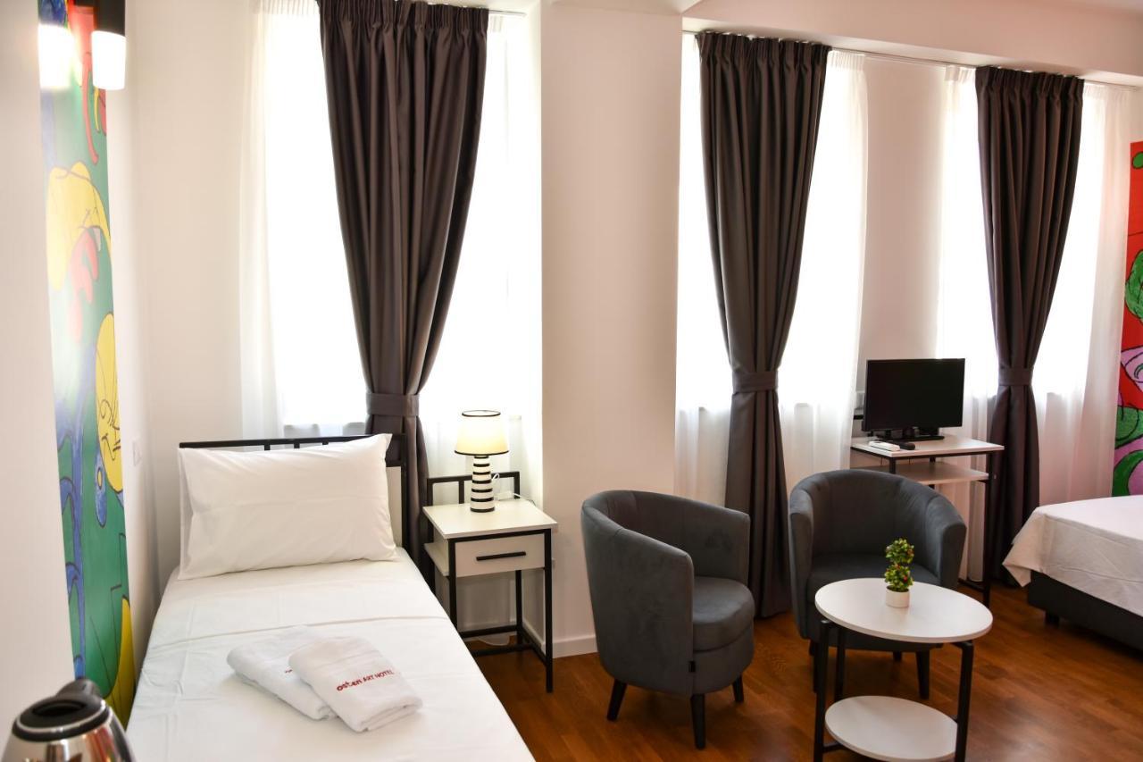 Osten Art Hotel Skopje Eksteriør bilde